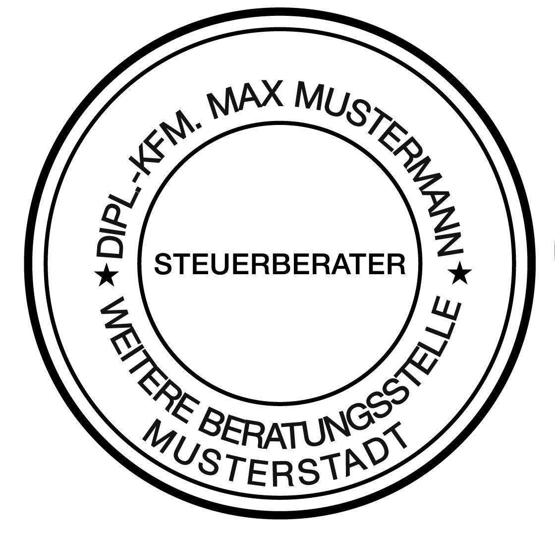 Steuerberater-Stempel