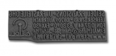 Ersatztextplatte Printy 4910