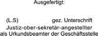 Gerichtsvollzieher GV 27 Holz
