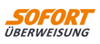 Schild mit Sofortüberweisung bezahlen